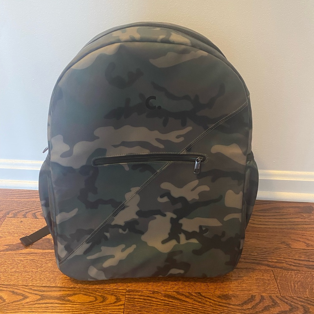 Corkcicle Green Camo Backpack
